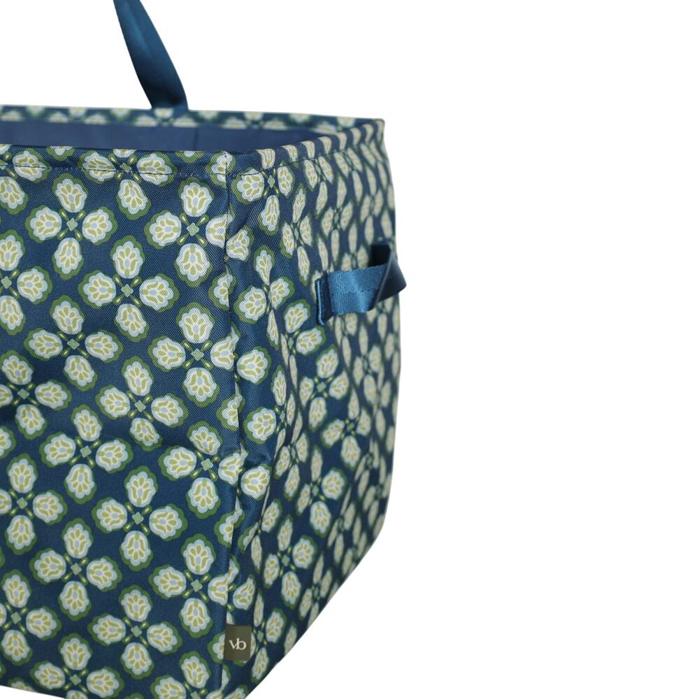 Vera Bradley Large Collapsible Storage Car Tote - Butter Cookie Medallion - NWT - Picture 5 of 6